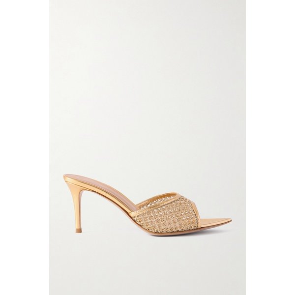 시에나 70 가죽 뮬 골드 46376663162939331