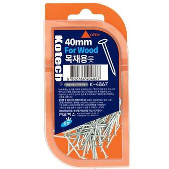 제이큐 코텍스 목재용 못케이스 금색 2cm K-4713 X ( 5매입 )