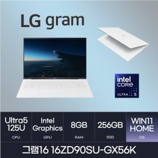 전자 2024 그램16 16ZD90SU-GX56K(WIN11 HOME/SSD 256GB/RAM 8GB) HMC