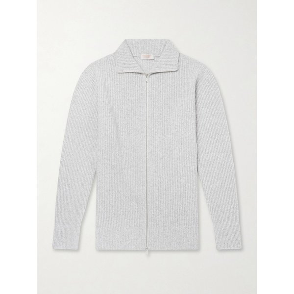 말람 리브드 울 캐시미어 블렌드 집업 가디건 46376663163110687