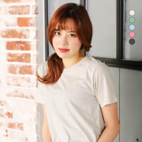 면 30수 레어 라운드 티셔츠 단체복 반팔티