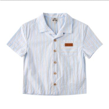 BONTON BT-LU스트라이프반소매셔츠 75-17T-322-02