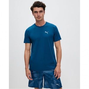 이스퀘어 4373879 Puma Run Cloudspun SS Tee - Ocean Tropic