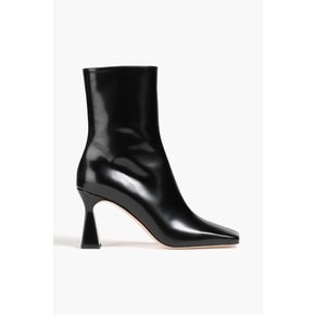 Glossed-leather ankle boots 블랙 1647597286936612