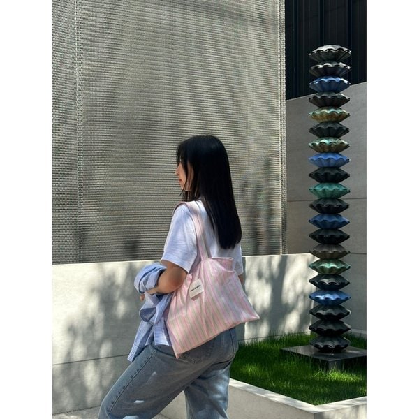 FLORAL BAG  워터멜론 에코백