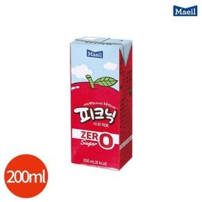 피크닉 제로 사과 200ml x 24팩