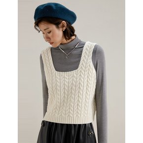 LS_Winter cable vest