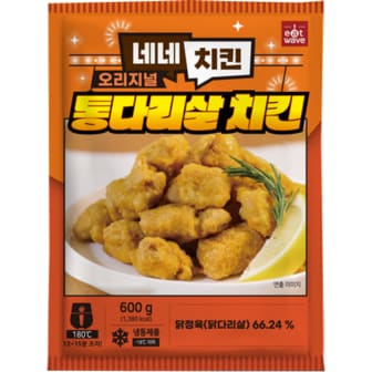  네네치킨 오리지널 통다리살 치킨 600g 4팩