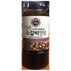 소갈비 양념 백설 290g 고기 액상 소스 식당 업소용