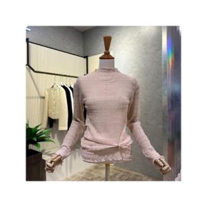 AOZ5HK37G 입체 패턴 시스루 티셔츠_P385294508