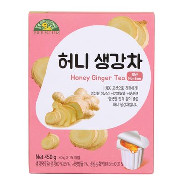 신세계 농산 허니 생강차 포션450g