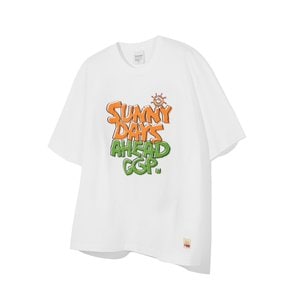 CBDUUTS044WH SUNNY DAYS 반팔 티셔츠 화이트 4083738