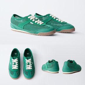 ZARA 키즈 메쉬 스니커즈 그린 (190-255)