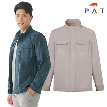 PAT [PAT남성] 남성 가슴포켓 셔츠형 홑겹 점퍼_1I31301