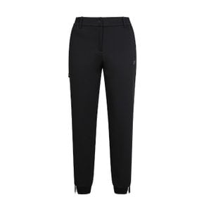 25 S/S 봄 신상품 여성 배색 헴 밴딩 조거 팬츠(421E1PF181)