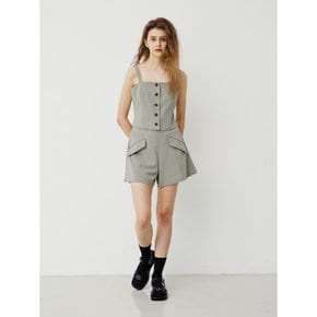 ANNE BUSTIER TOP - KHAKI