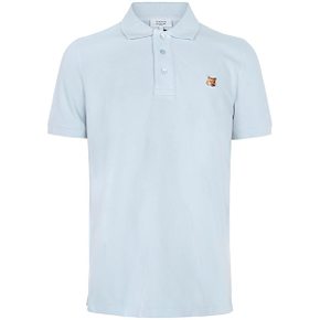 25SS 블루 폭스 헤드 패치 폴로 티셔츠 LM00208KJ7002 0072
