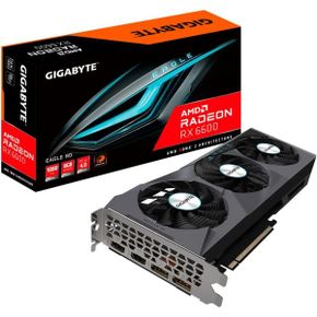 미국 기가바이트 그래픽카드 GIGABYTE Radeon RX 6600 Eagle 8G Graphics Card WINDFORCE 3X Coo