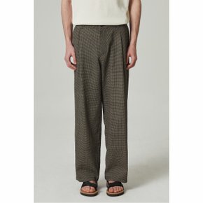 [snug] seersucker check volume pants (set-up)_CWPAM24472BRX