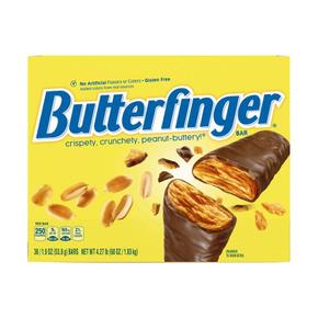 Butterfinger 버터핑거 초콜릿바 피넛버터 53g 36입 Candy Bar