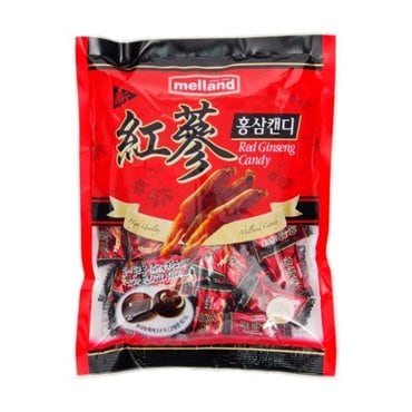  멜랜드 신 홍삼 캔디 250g 1봉/9755/홍삼맛 사탕