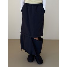 Padded detachable skirt (Charcoal)