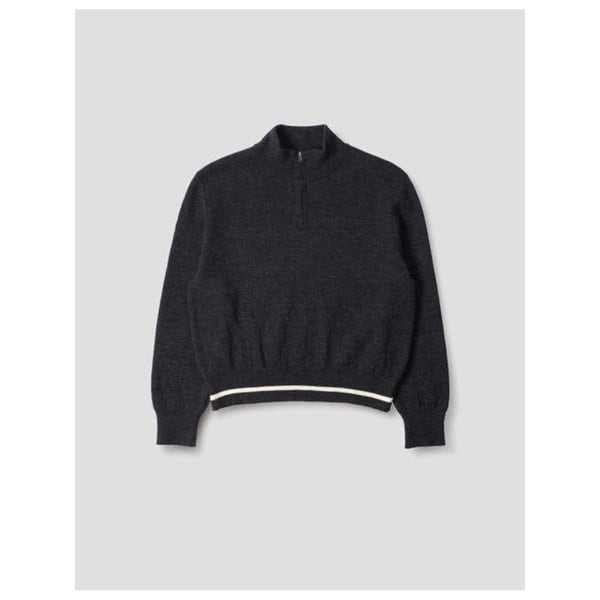 26SS 마가렛호웰 터틀넥 WHKN0523S26MMZ CHR CHARCOAL DOM