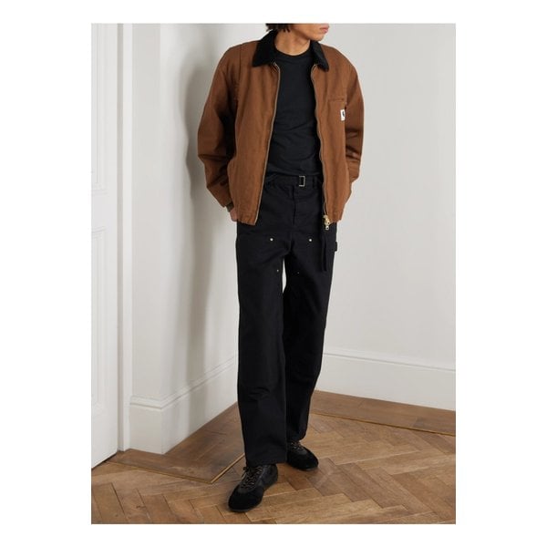 코듀로이 트리밍 패널 코튼 캔버스 재킷 46376663163004590