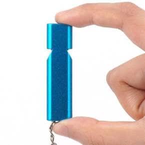 메탈 호루라기 열쇠고리