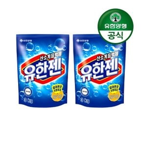 유한젠 산소계표백제(분말) 파우치형 3kg 2개