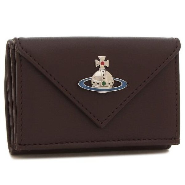 24FW 비비안웨스트우드 반지갑 772306 Brown
