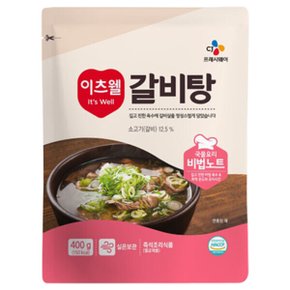 CJ 이츠웰 갈비탕 레토르트 400g x 1개