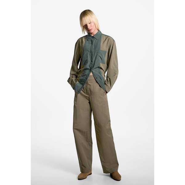 여 커브드 팬츠 J916203510011