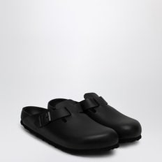 [해외배송] 버켄스탁 블랙 스무스 가죽 보스턴 슬리퍼 1026789LE BLK