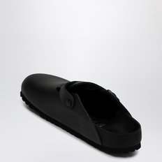 [해외배송] 버켄스탁 블랙 스무스 가죽 보스턴 슬리퍼 1026789LE BLK