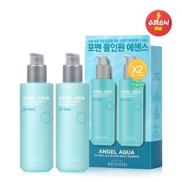 비욘드 엔젤아쿠아 포맨 올인원 에센스 200ml 더블 기획