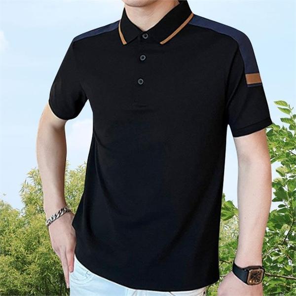 [깨비몰] 남자 봄 여름 티셔츠 피케 골프 반팔 카라티(1)