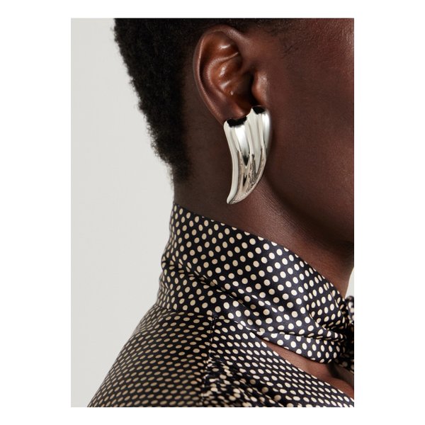 리자 실버톤 클립 이어링 46376663162843188