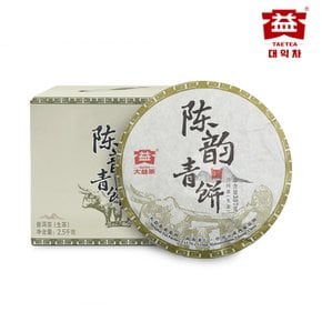 진운청병(1501) 생차 357g 1통(7편)