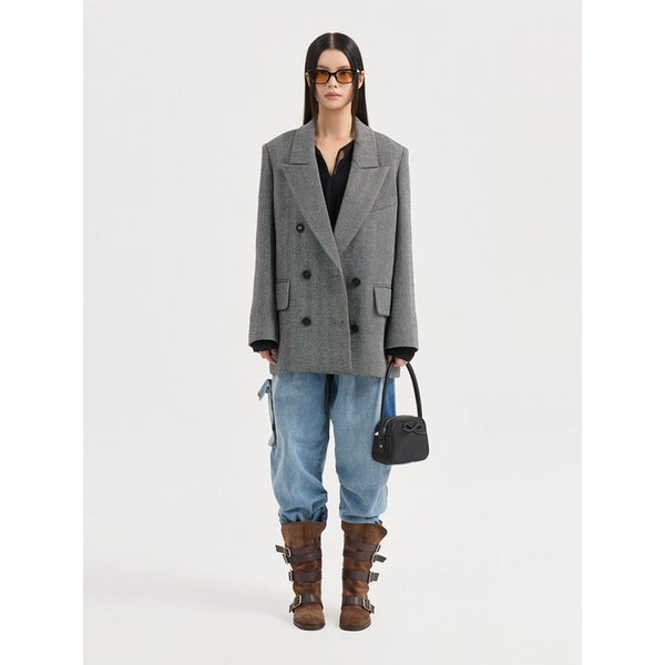 Herringbone Double Jacket (grey) LFJAW25240BKX