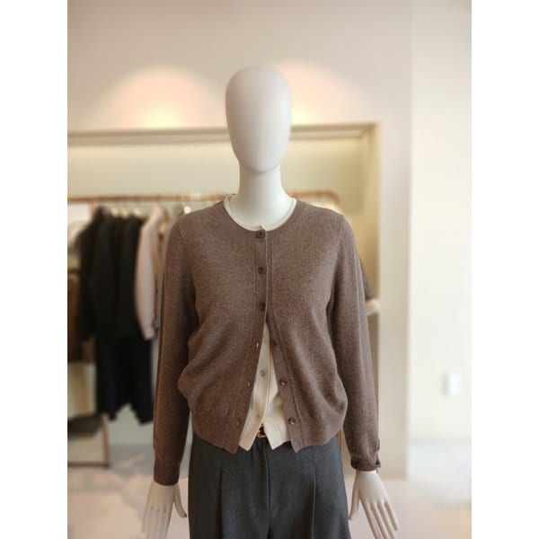 [여주점] 씨씨콜렉트 레이어드라운드넥가디건 E254ksl142