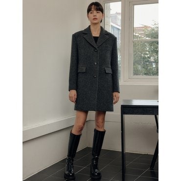 룩캐스트 아샤 울 숏 코트 / AISHA WOOL SHORT COAT_2colors