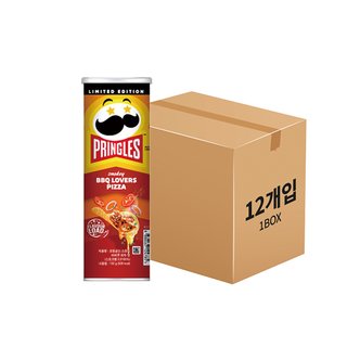  프링글스 스모키바비큐 피자 102g 12개 / 박스판매