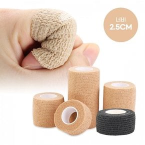 자가점착 압박 자가점착밴드 붕대 골프 손가락 밴드 2.5cmX4.5M 자가점착붕대 손가락붕대