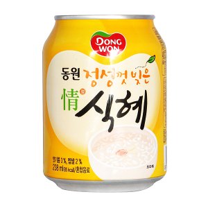  동원 정식혜 238ml x 24캔 / 식혜캔 캔음료 식혜음료