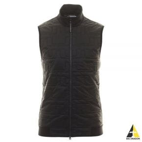 J.LINDEBERG 제이린드버그 Quilt Hybrid Vest (AMOW09067-9999) (남성 퀄트 하이브리드 베스트)