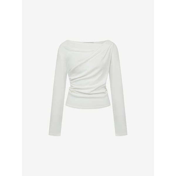 리본 레이스 레이어드 티셔츠 (TMIBC2814)