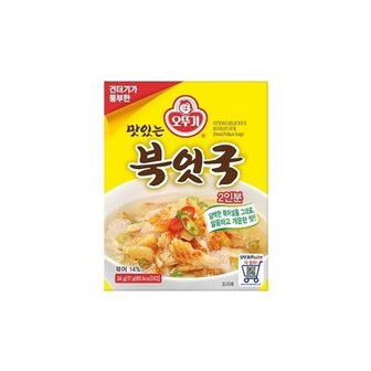 오뚜기 맛있는 북엇국 34g(2인분) x 12개