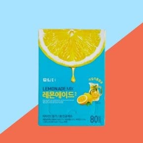 담터 에이드음료 레몬에이드 믹스 80입 1200g (15g80포)