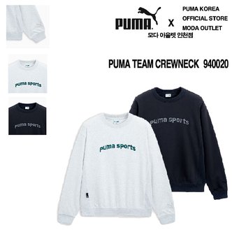 푸마 공용 맨투맨 TEAM Crewneck 940020